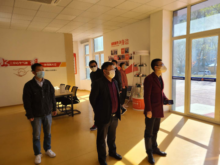 广安爱众贺洪燕一行莅临尊龙凯时软件